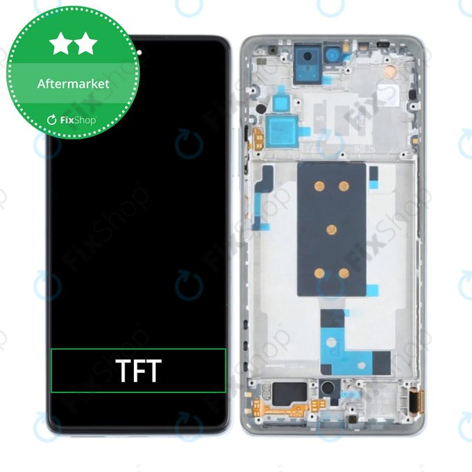 Xiaomi 11T, 11T Pro - LCD Display + Touch Screen + Frame (Celestial Blue) TFT