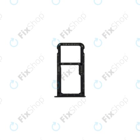Huawei Honor 7X - SIM Tray (Black) - 51661GHM Genuine Service Pack