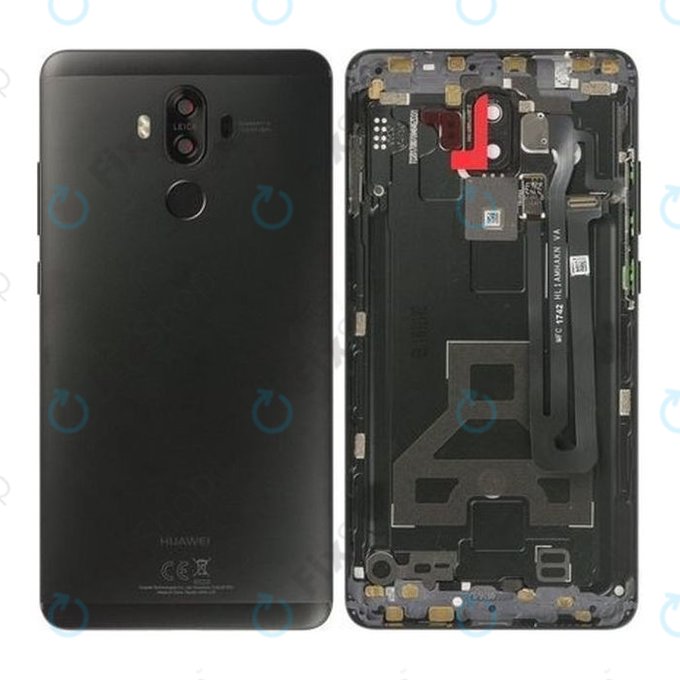 Huawei Mate 9 MHA-L09 - Battery Cover (Black) - 02351DGE