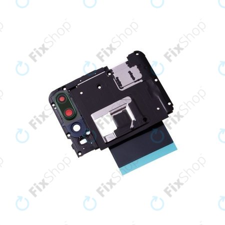 Huawei P Smart Z - Mainboard Cover + Rear Camera Lens (Emerald Green) - 02352RXY Genuine Service Pack