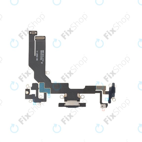Apple iPhone 16e - Charging Connector + Flex Cable (Black)
