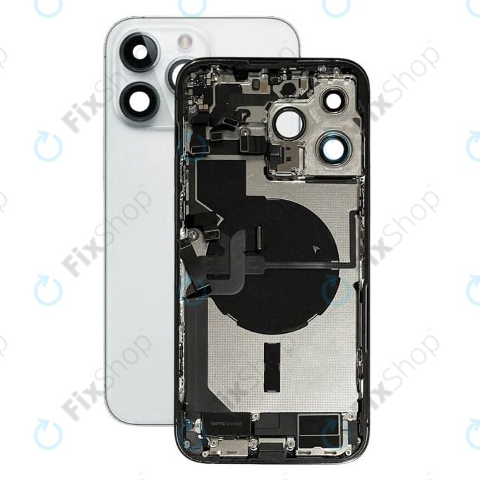 Châssis Complet Pour IPhone 14 - Dos Noir - Toutes Pièces OEM - Batterie 100% - Pour Pièces