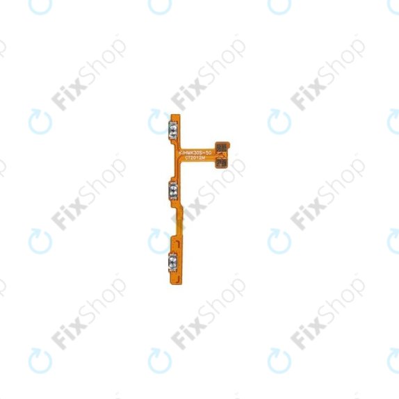 Xiaomi Mi 10T 5G, Mi 10T Pro 5G - Power Button + Volume Flex Cable - 48320000564W Genuine Service Pack