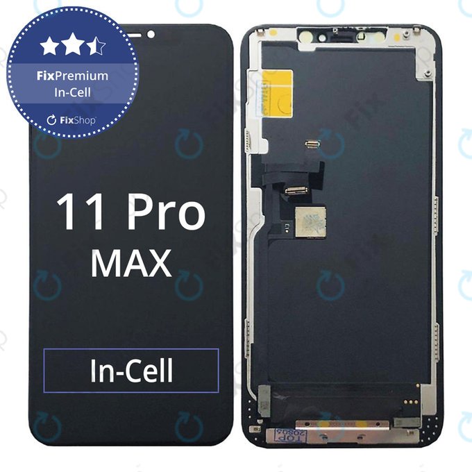 Display In-Cell FHD for iPhone 11 Pro Max, Touch Screen with Frame, FixPremium