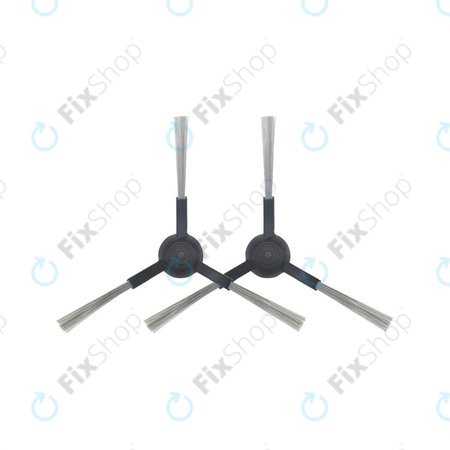 Xiaomi Mi Robot Vacuum Mop Pro (P), 2S, Viomi V2 Pro, V3, SE - Side Brush (Black) - 2pcs