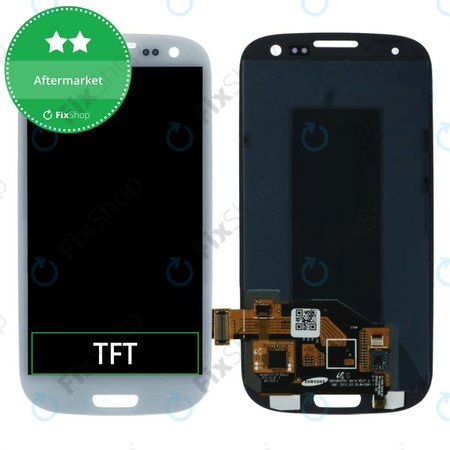 Samsung Galaxy S3 i9300  - LCD Display + Touch Screen (Marble White) TFT