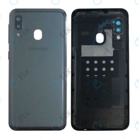 Samsung Galaxy A20e A202F - Battery Cover (Black) - GH82-20125A Genuine Service Pack