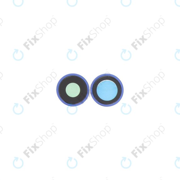 Apple iPhone 16, 16 Plus - Rear Camera Lens with Frame (Ultramarine) - 2pcs