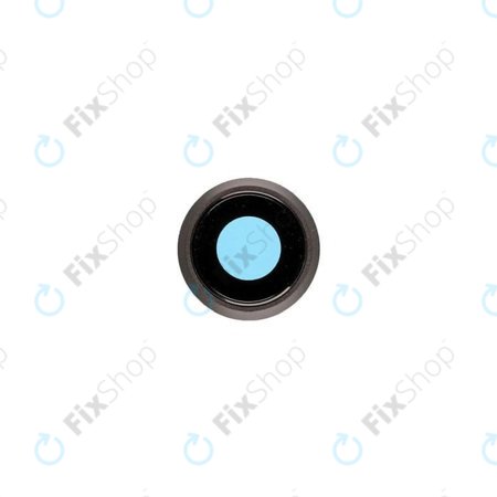 Apple iPhone 8, SE (2020), SE (2022) - Rear Camera Glass + Frame (Space Gray, Black)
