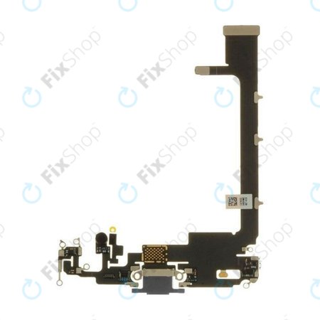 Apple iPhone 11 Pro Max - Charging Connector (Without Charging IC) + Flex Cable (Space Gray)