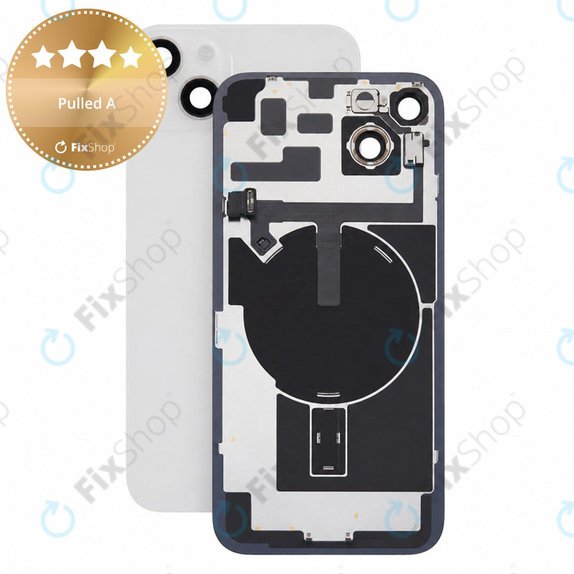 Rear Housing Glass for iPhone 14 Plus, Starlight, Pulled A