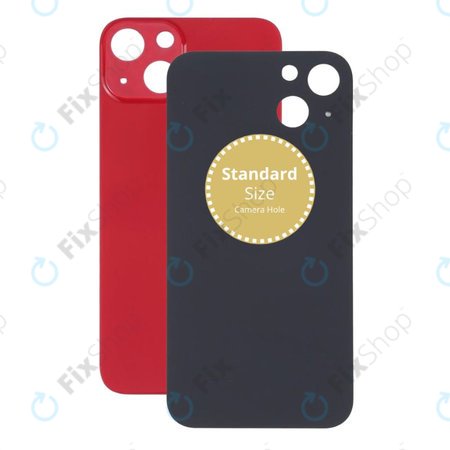 Apple iPhone 13 - Rear Housing Glass (Red)