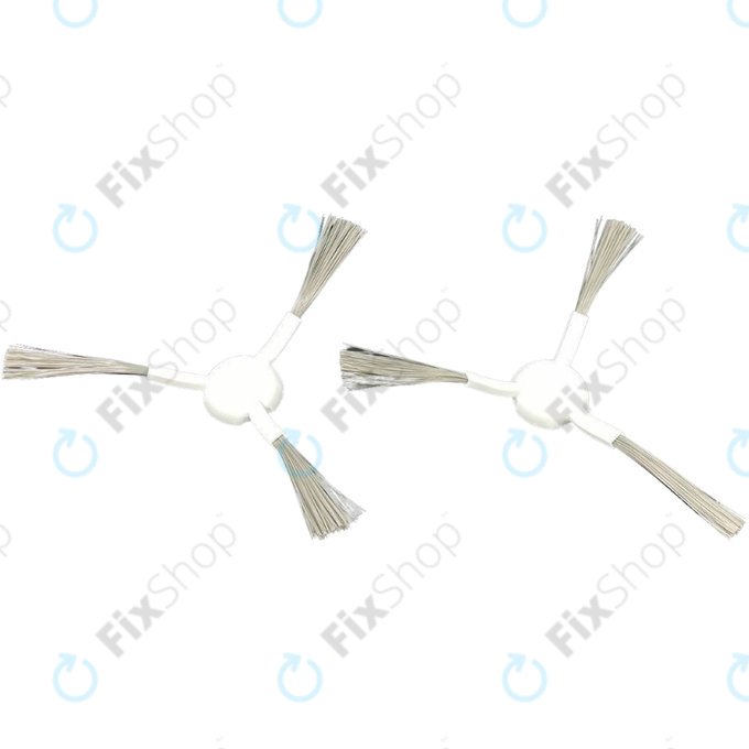 Side Brush, 2pcs, White for Xiaomi Dreame S10, S10 Pro, Dreame Bot L10 Ultra, L10s Pro Ultra, Mi Robot Vacuum X10+
