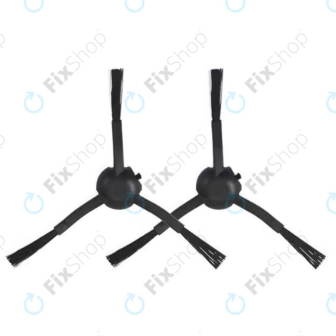 Side brush, 2pcs, Black for Xiaomi Mi Robot Vacuum S20+, S10+, X20+, X10+