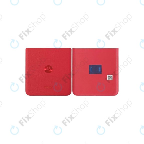 Motorola Razr 40 Ultra - Battery Cover (Viva Magenta) - SL98D79093 Genuine Service Pack