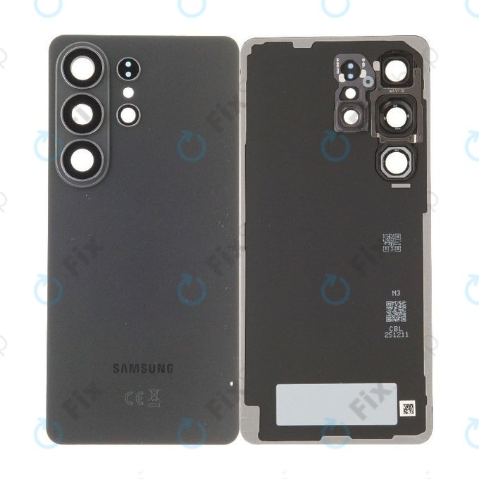 Battery Cover for Samsung S26 Ultra, Black, GH82-38884A, Genuine Service Pack