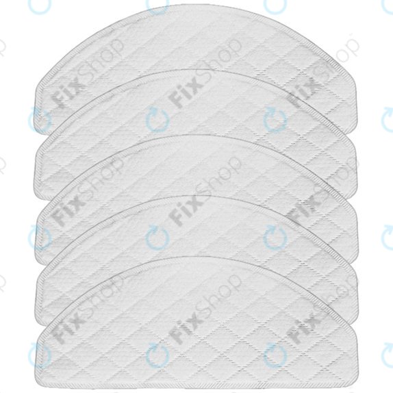 Mop Cloth, 5pcs, Disposable for Ecovacs Deebot N8-series, T-series, X1 Plus