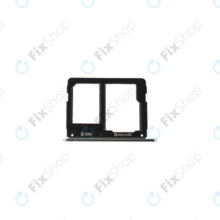 Samsung Galaxy A3 A310F (2016), A5 A510F - SIM/SD Tray (Black) - GH98-38665B Genuine Service Pack