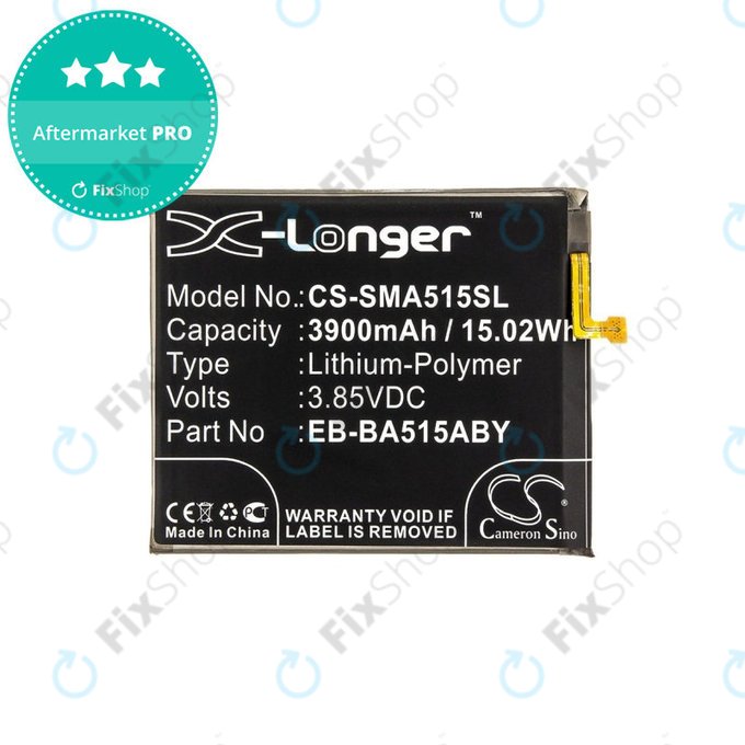 Samsung Galaxy A51 A515F - Battery EB-BA515ABY, EB-BA515ABE 3900mAh HQ