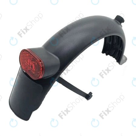 Xiaomi Mi Electric Scooter 1S, Essential, Pro 2, 3, 3 Lite - Rear Fender + Light + Bracket (Black)