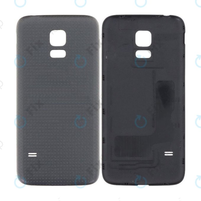 Samsung Galaxy S5 Mini G800F Battery Cover (Charcoal Black
