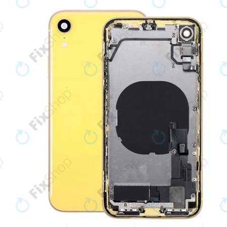 Apple iPhone XR - Rear Housing with Small Parts (Yellow)