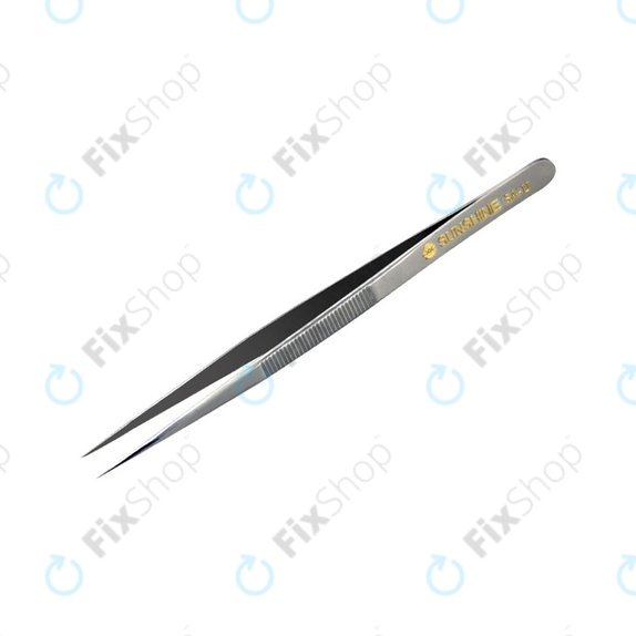 Sunshine SA-11 - Metal Tweezer with Straight-Pointed Tip (138mm)