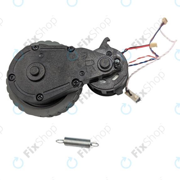 Wheel with Motor, Right, Black for iRobot Roomba Combo 111, Roomba Combo 113