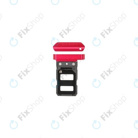 Asus ROG Phone 5 ZS673KS - SIM Tray (Red) - 13AI0050M18111 Genuine Service Pack