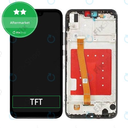 Huawei P20 lite - LCD Display + Touch Screen + Frame (Black) TFT