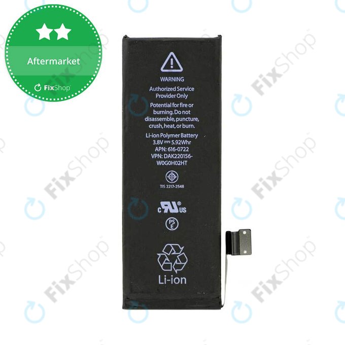 Apple iPhone 5S Battery 1560mAh FixShop