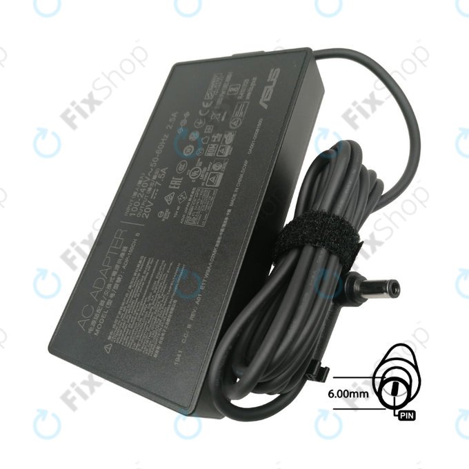 Charging adapter for Asus, B0A001-00081600, 150W, 20V, Genuine Service Pack