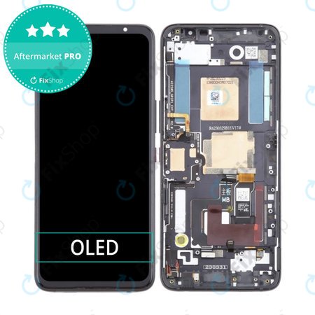 Asus ROG Phone 7 AI2205_C - LCD Display + Touch Screen + Frame (Phantom Black) OLED