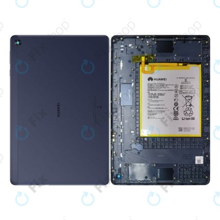 Huawei MatePad T10 Wifi - Battery Cover + Battery (Deepsea Blue) - 02353XFM