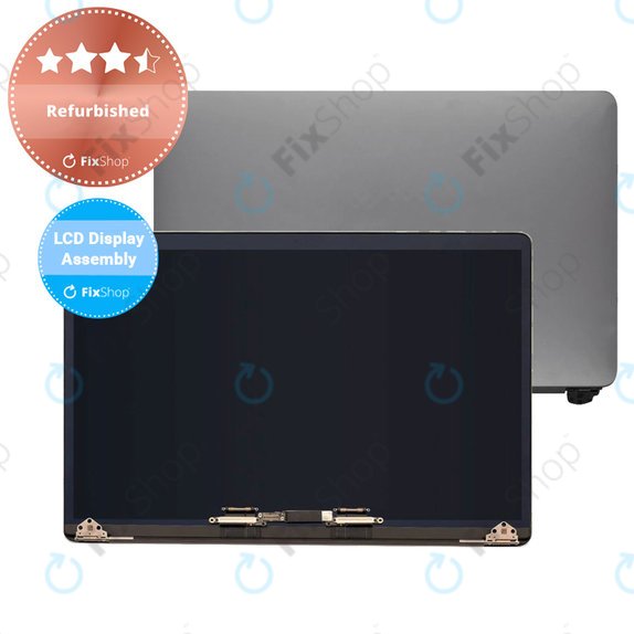 Apple MacBook Pro 15" A1990 (2018 - 2019) - LCD Display + Front Glass + Case (Space Gray) Refurbished