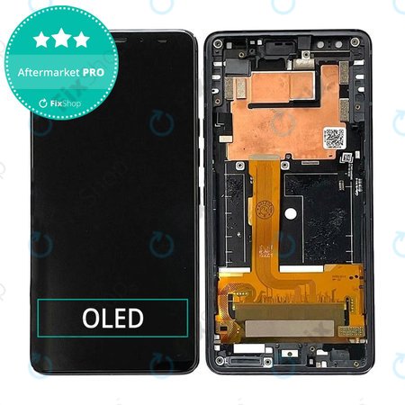 HTC U12 Plus - LCD Display + Touch Screen + Frame (Black) OLED