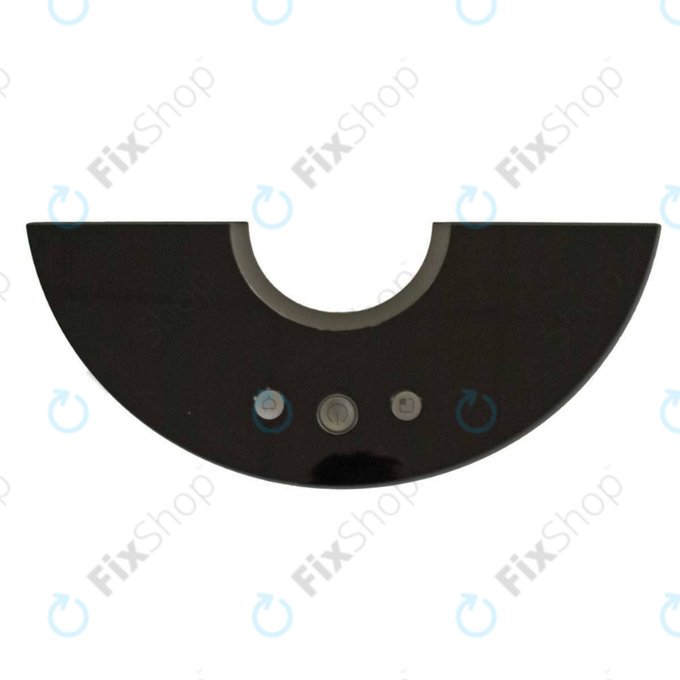 Control Panel Cover, Black for Xiaomi Roborock S5