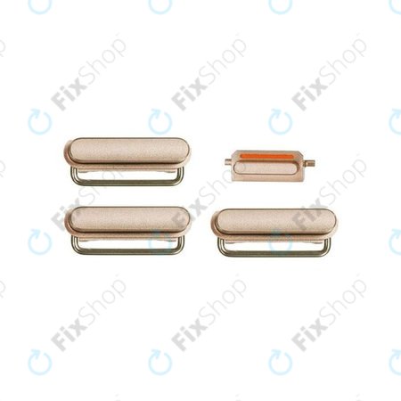 Apple iPhone 6 Plus - Side Buttons Set - Power + Volume + Mute (Gold)