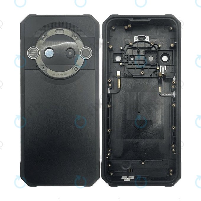 iGet Blackview BL9000 Pro - Battery Cover Assembly (Black)