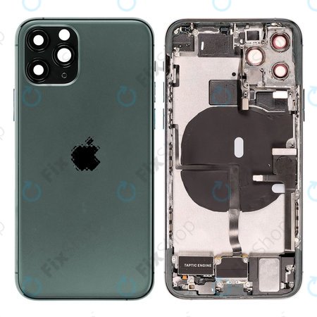 Apple iPhone 11 Pro - Rear Housing with Small Parts (Green)