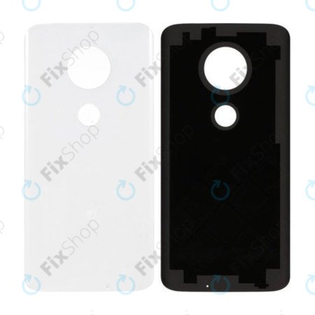 Motorola Moto G7 - Battery Cover (Clear White) - SL98C36951
