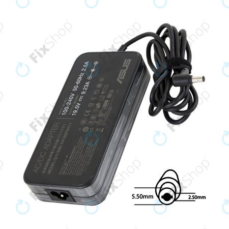 Charging adapter for Asus, B0A001-00260600, 180W, 19.5V, Genuine Service Pack