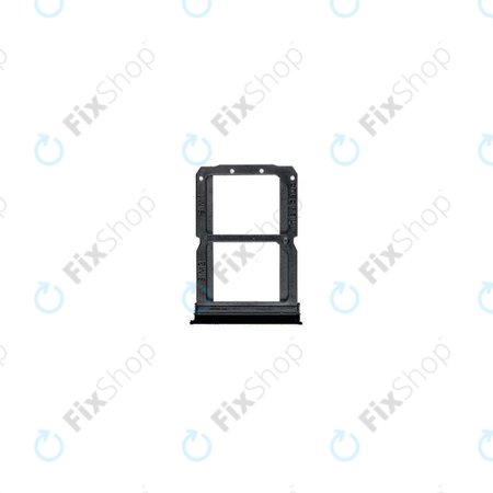 OnePlus 6T - SIM Tray (Mirror Black) - 1071100159 Genuine Service Pack