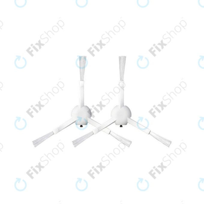 Xiaomi Dreame L10 Pro, D9, D9 Max, D9 Pro, F9, Mi Robot Vacuum Mop (Mijia 1C), 2 (Mijia 2C), 2 Pro+ (Mijia 1T), 2 Ultra, Trouver Roboter LDS - Side Brush (White) - 2pcs