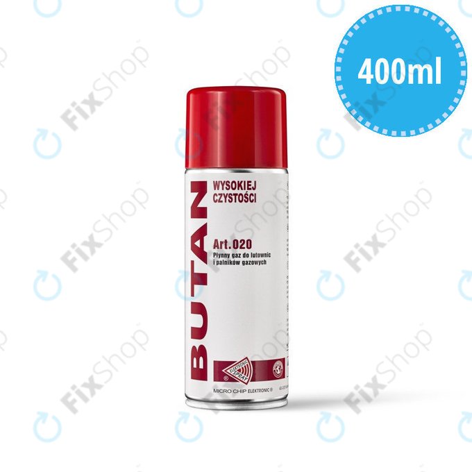 High Purity Butane Gas, 400 ml, Spray