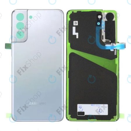 Samsung Galaxy S21 Plus G996B - Battery Cover (Phantom Silver) - GH82-24505C Genuine Service Pack