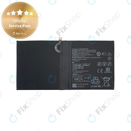 Huawei MediaPad M5 10.8, M5 Lite 10.1 - Battery HB2994I8ECW 7500mAh - Genuine Service Pack