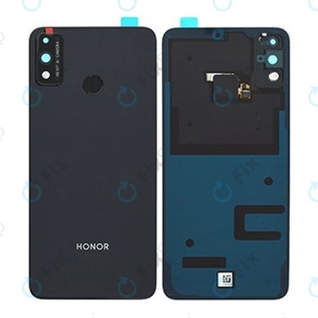 Huawei Honor 9X Lite - Battery Cover (Midnight Black) - 02353QJU Genuine Service Pack