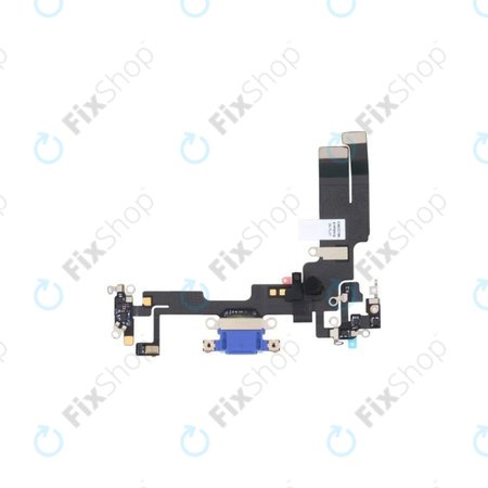 Apple iPhone 14 - Charging Connector + Flex Cable (Blue)