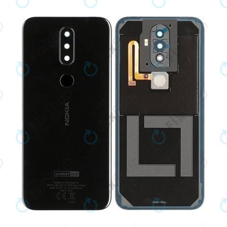 Nokia 4.2 - Battery Cover (Black) - 712601009111 Genuine Service Pack